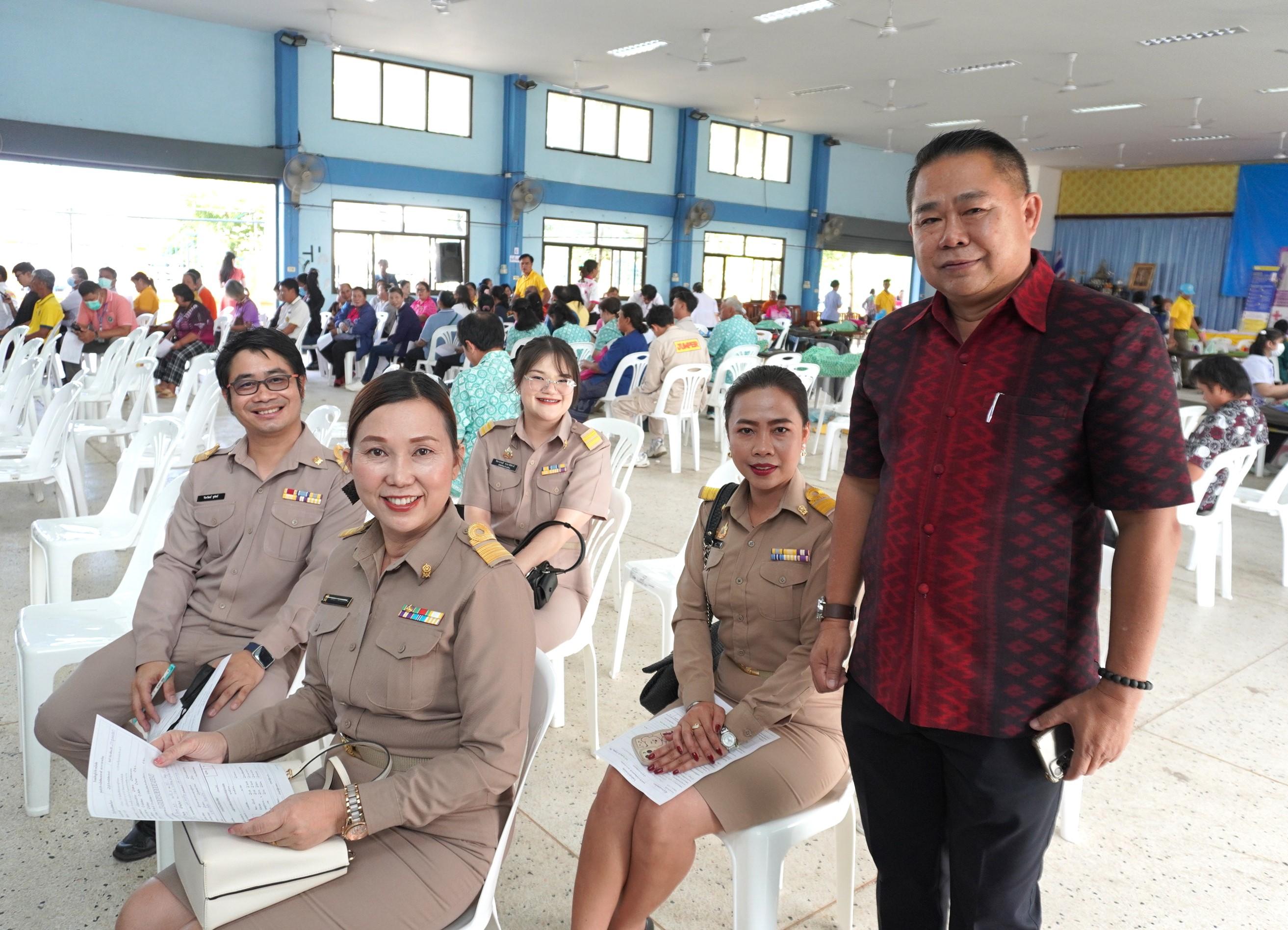 สพป.อุดรธานี เขต 3 เข้าร่วมกิจกรรมบริจาคโลหิต ดวงตา และอวัยวะ ให้แก่สภากาชาดไทย